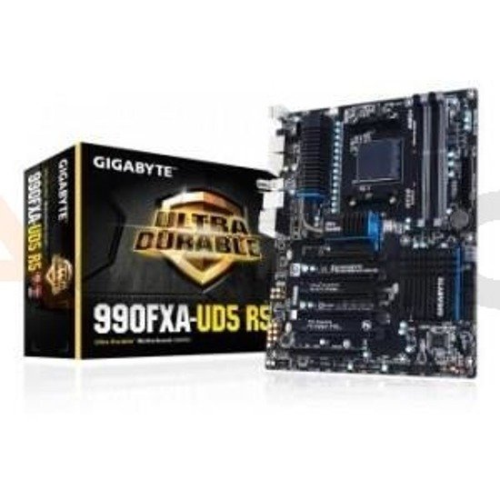 Płyta Gigabyte GA-990FXA-UD5 R5 /990FX/DDR3/SATA3/USB3.0/PCIe3.0/AM3+/ATX