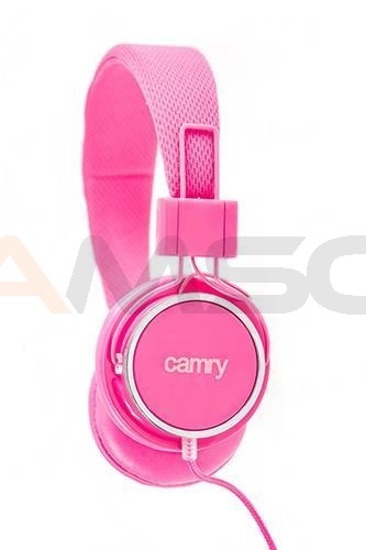 Słuchawki Camry CR 1127 różowe