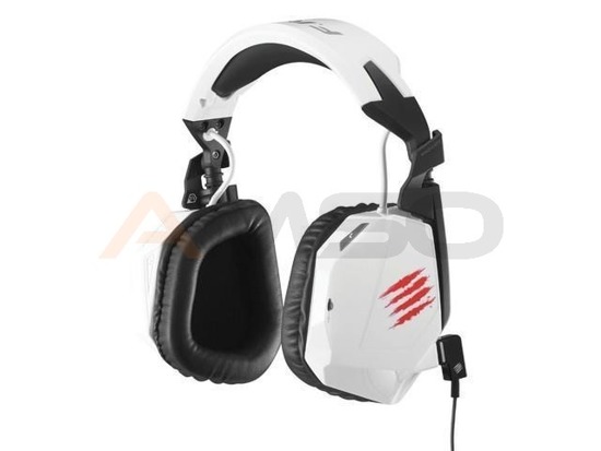 Słuchawki Mad Catz F.R.E.Q. 3 white (PC/Mac/WII)