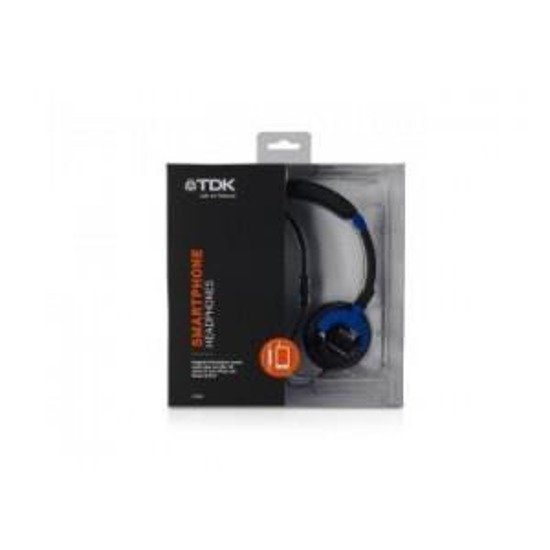 Słuchawki TDK ST260S nauszne do smartfona z mikrofonem blue