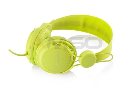 Słuchawki z mikrofonem Modecom MC-400 FRUITY zielone
