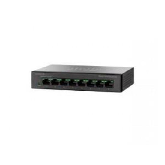Switch Cisco SG100D-08 8x10/100/1000