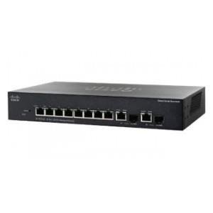 Switch zarządzalny Cisco SF302-08 8x100 2xSFP Combo (SRW208G-K9)