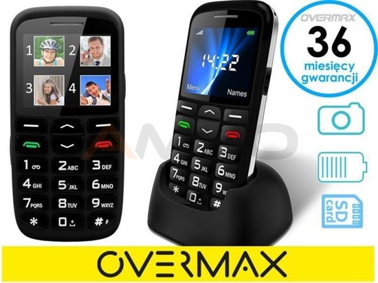 Telefon Overmax dla Seniora Vertis 2210 EASY