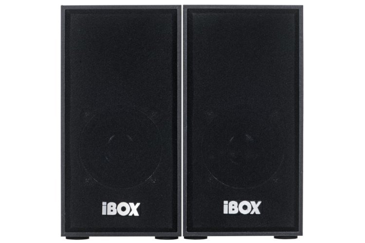 Nowe Głośniki drewniane iBOX SP1 Black 2.0 Czarny