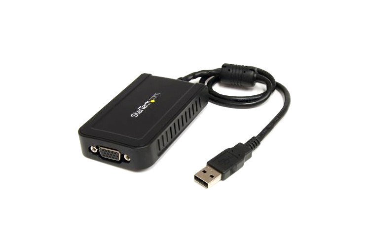 Kabel USB Adapter StarTech USB do VGA D-SUB USB2VGAE3 (Zewnętrzna Karta Graficzna)