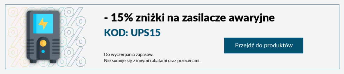 Kod rabatowy akcja UPS