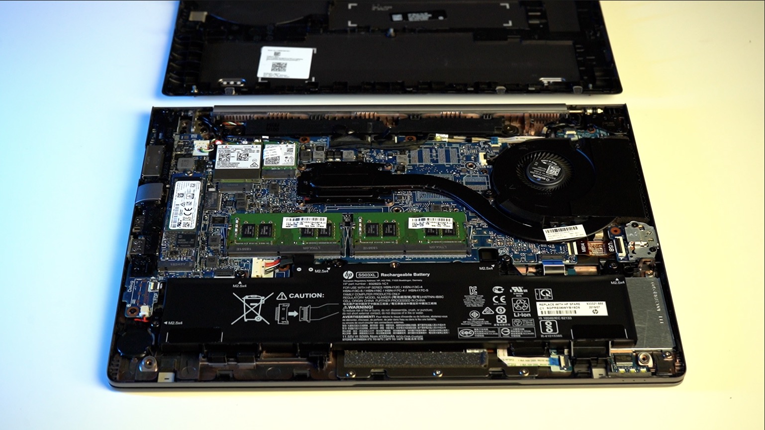 HP ZBook 14u G5 Inside