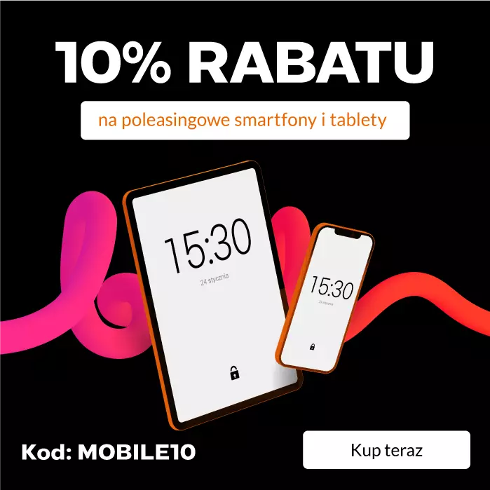 10% RABATU na smartfony i tablety