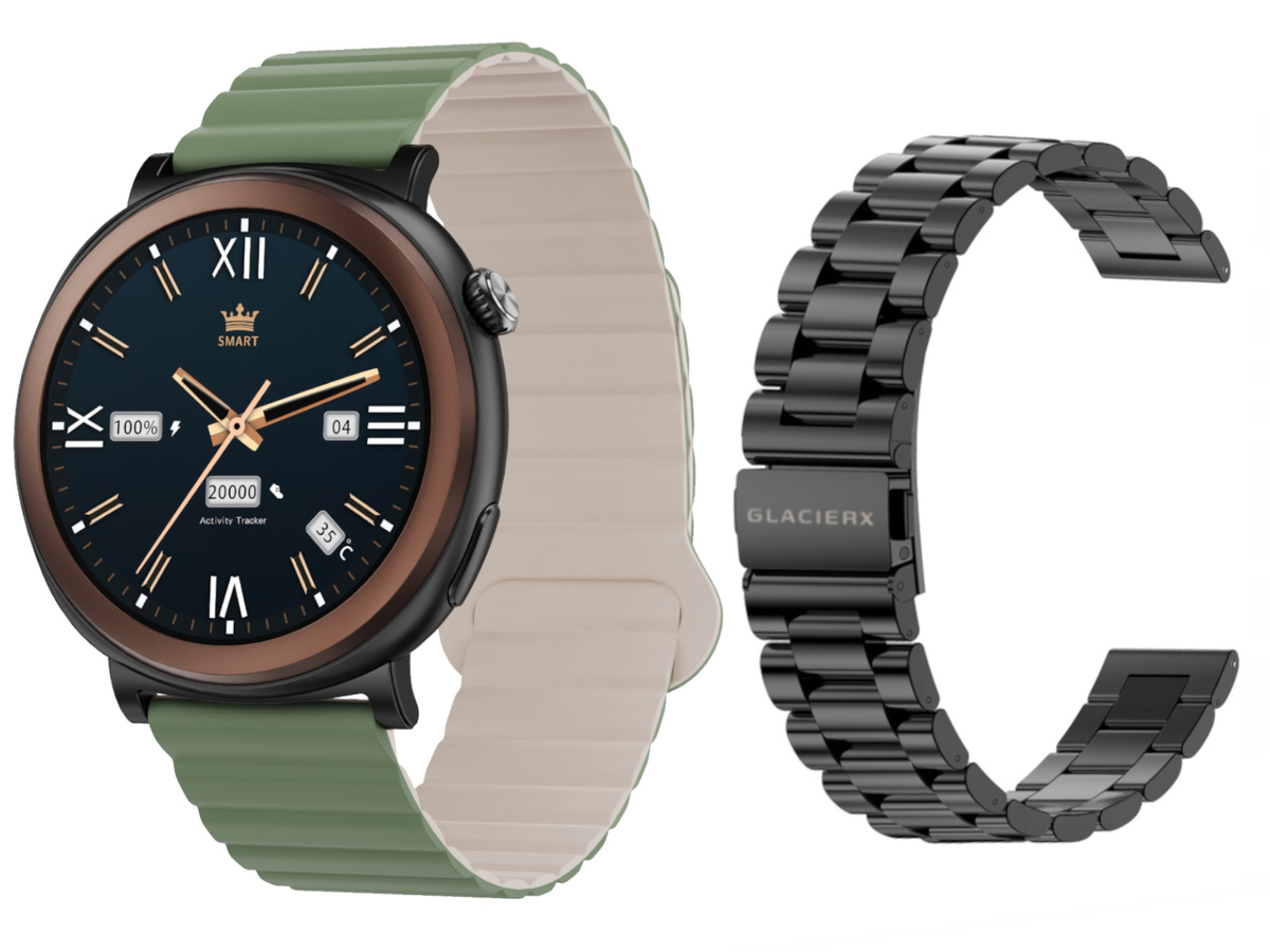 Smartwatch GlacierX Theron Black recenzja