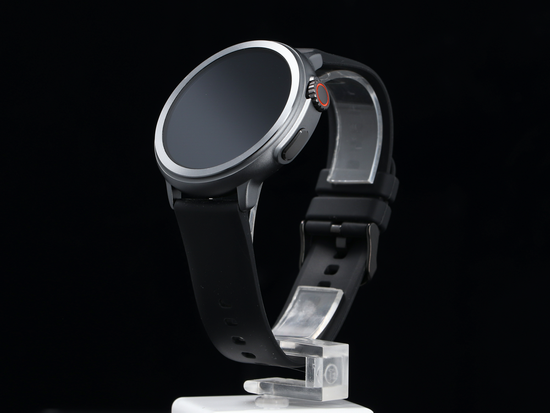 Nowy Smartwatch GlacierX Aura Black + Bransoleta mesh GX-AC60 BM + Folia ochronna