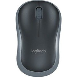 Nowa Mysz Logitech M185 Bezprzewodowa Czarno-Szara NANO USB