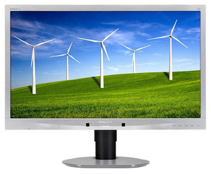 Monitor Philips Brilliance 220P4L 22" LED 1680x1050 DisplayPort Srebrny Klasa A-