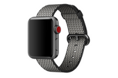 Oryginalny Pasek do Apple Watch Woven Nylon Black 38mm w zaplombowanym opakowaniu