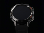 Nowy Smartwatch GlacierX Protector Black GX-PC52 + Pasek do smartwatcha GlacierX Grip Strap Nylon Black 22mm