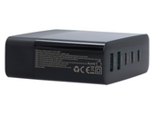 Nowa stacja ładująca Encore Energy ładowarka biurkowa GaN QC 4+ 5.0 PD 3.0 USB-A x2 USB-C x3 140W GaN-14083R z wyświetlaczem