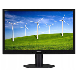 Monitor Philips 241S 24" LED 1920x1080 VGA DVI Czarny Klasa A-