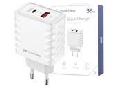 Nowa ładowarka sieciowa USB-A USB-C QC PD Encore Energy MD-3883TR