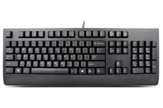 Nowa Klawiatura Lenovo 4X30M86882 USB AZERTY Czarna + Stickery