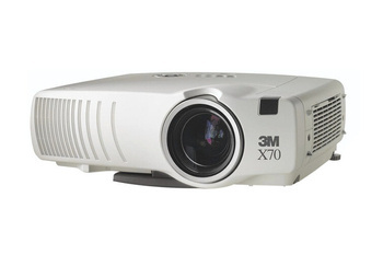 Projektor Multimedialny 3M X70 3500lm 750:1 1024x768 3LCD Lampa 1517h