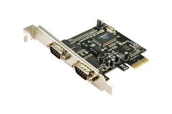 Karta Kontroler 2x RS-232 na złącze PCI-Express Wysoki Profil