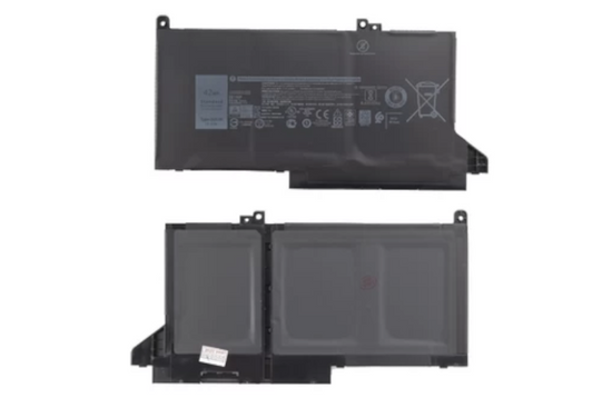 Używana Bateria Dell DJ1J0 do Dell Latitude 7280 7380 7490 42WH 11.4V Niska Pojemność 0-14%