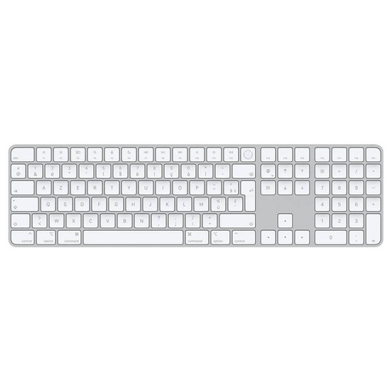 Nowa Oryginalna Klawiatura Apple Magic Keyboard Silver Touch ID Numpad FRENCH