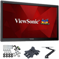 Monitor Viewsonic VA2465SM LED 24" 1920x1080 D-SUB DVI Bez Podstawki Klasa A +Regulowany Uchwyt