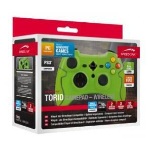 Gamepad Speedlink TORID Gamepad Wireless  for PC/PS3 Green