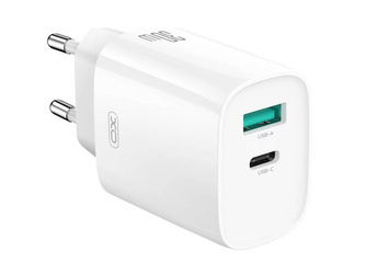 Nowa ładowarka sieciowa XO GaN chip PD 3.0 Quick Charge 3.0 USB-A USB-C 30W XO-CE30