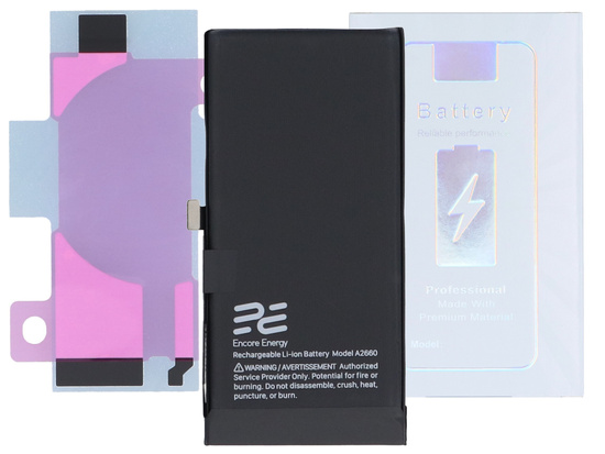 Nowa bateria Encore Energy do Apple iPhone 13 Mini 616-00814 9,77Wh 3.88V 2520mAh A2680