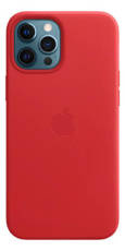 Nowe Oryginalne Etui Skórzane Apple iPhone 12 Pro Max Scarlet