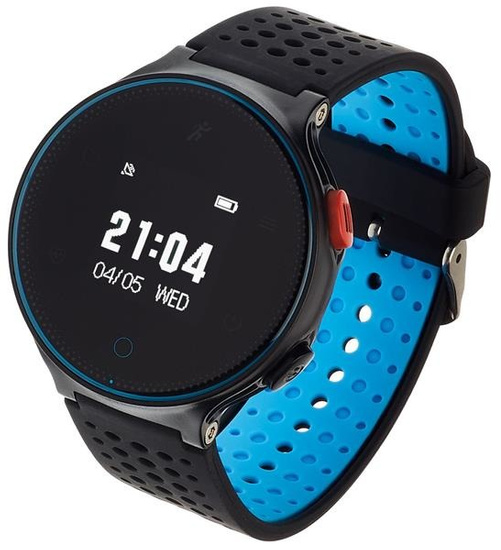 Smartwatch Sportowy Garett Sport 21 czarno-niebieski