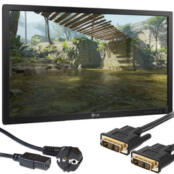 Monitor LG 24MB37PM 24" LED 1920x1080 IPS VGA DVI Czarny Brak Podstawki Klasa A +okablowanie
