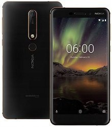 Nokia 6.1 TA-1043 3GB 32GB Black Cooper Klasa A- Android