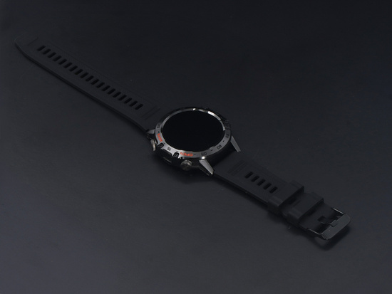 Nowy Smartwatch GlacierX Protector Black GX-PC52 + Pasek do smartwatcha GlacierX Grip Strap Nylon Black 22mm