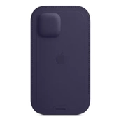 Oryginalny Skórzany Futerał Magsafe Apple iPhone 12 Pro Max Deep Violet