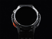 Nowy Smartwatch GlacierX Lunar Black + Bransoleta stalowa GX-LC65 BS + Folia ochronna