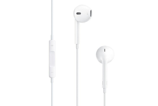 Nowe Słuchawki Apple EarPods z pilotem, mikrofonem, A1748