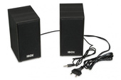 Nowe Głośniki drewniane iBOX SP1 Black 2.0 Czarny