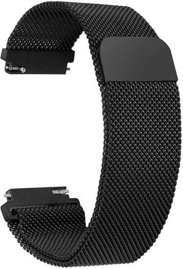 Nowy Smartwatch GlacierX Trail Black + Bransoleta mesh GX-TC55 BM