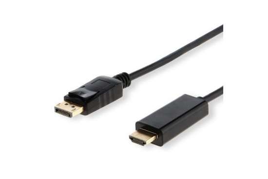 Nowy Kabel Savio DisplayPort - HDMI v1.4 1.5m CL-56 Czarny 