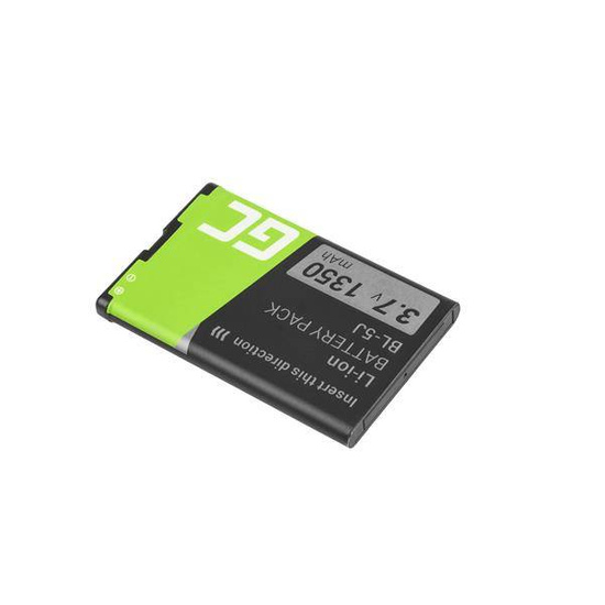 Bateria Green Cell BL-5J do telefonu Nokia Asha 302 Lumia 520 5800 5230 302