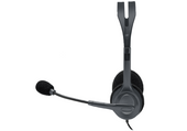 Słuchawki Logitech H111 z Mikrofonem Stereo Szare