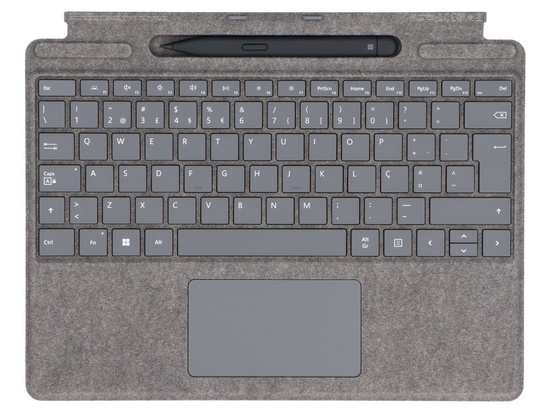 Klawiatura Surface Pro Signature Keyboard do Microsoft Surface Pro 8 / X (Platine) Portuguese po zwrocie