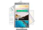 Monitor HP EliteDisplay E233 23" LED 1920x1080 HDMI IPS Srebrny Klasa A