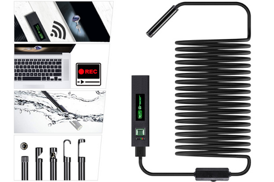 Kamera Endoskopowa Tracer HardWire 5M 8MM LED USB TRAKAM46628