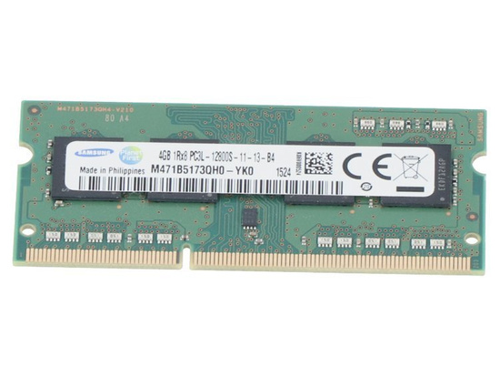 Pamięć Samsung DDR3 SODIMM 4GB PC3L-12800S 1,35V do laptopa