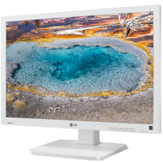 Monitor LG 24EB23PY 24" LED 1920x1200 IPS DVI DisplayPort Biały Klasa A-