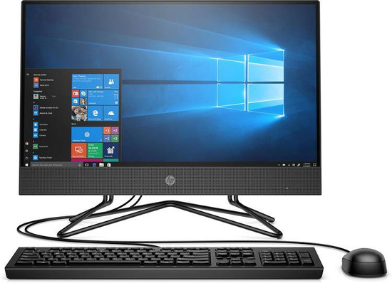 HP 200 AIO G4 i5-10210U 1TB/8G/DVD/W10P Czarny